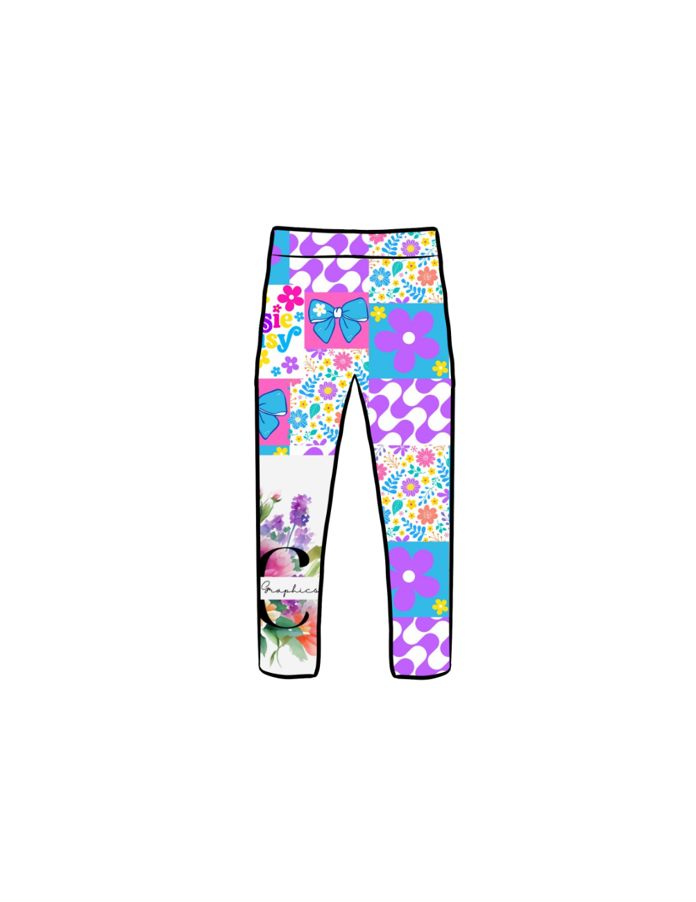 Floral  leggings