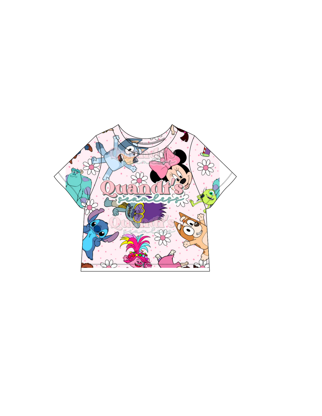 Characters tee shirt