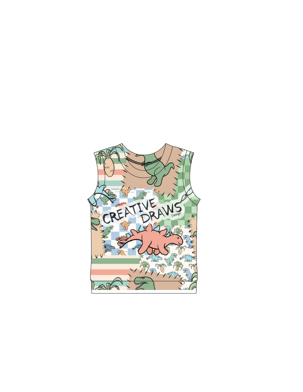 Dino tank top