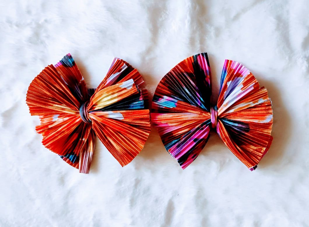 Floral shredded piggies