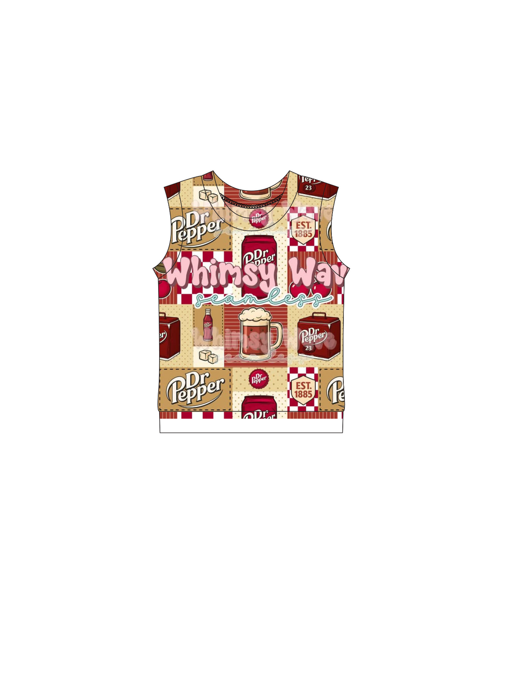 Dr. Pepper tank top