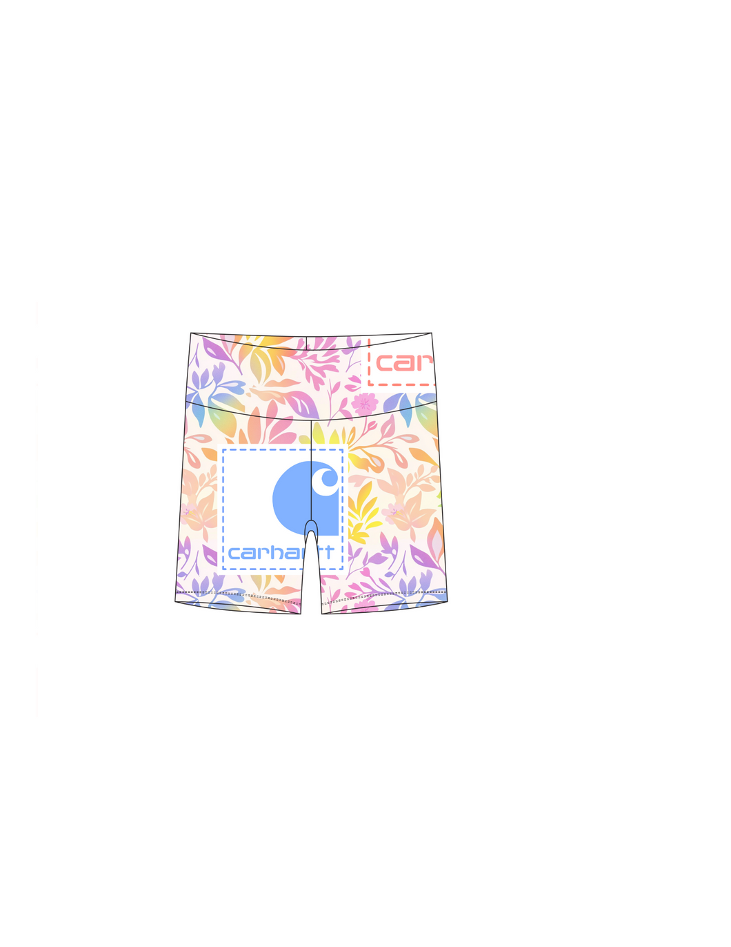 Floral Carhartt bikers