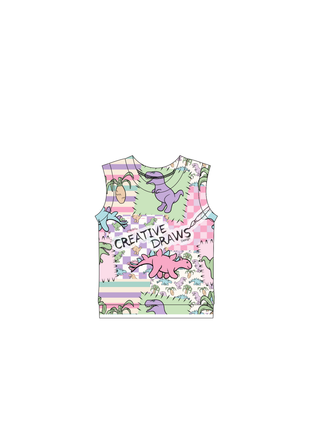 Dino tank top