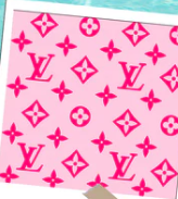 Bow/ piggies Pink LV