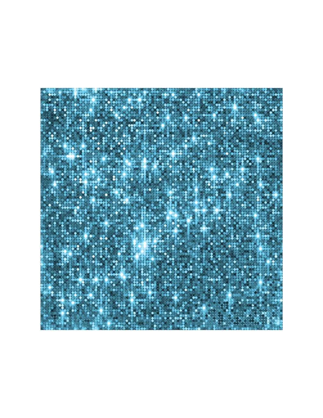 Bow/ piggie blue sparkle