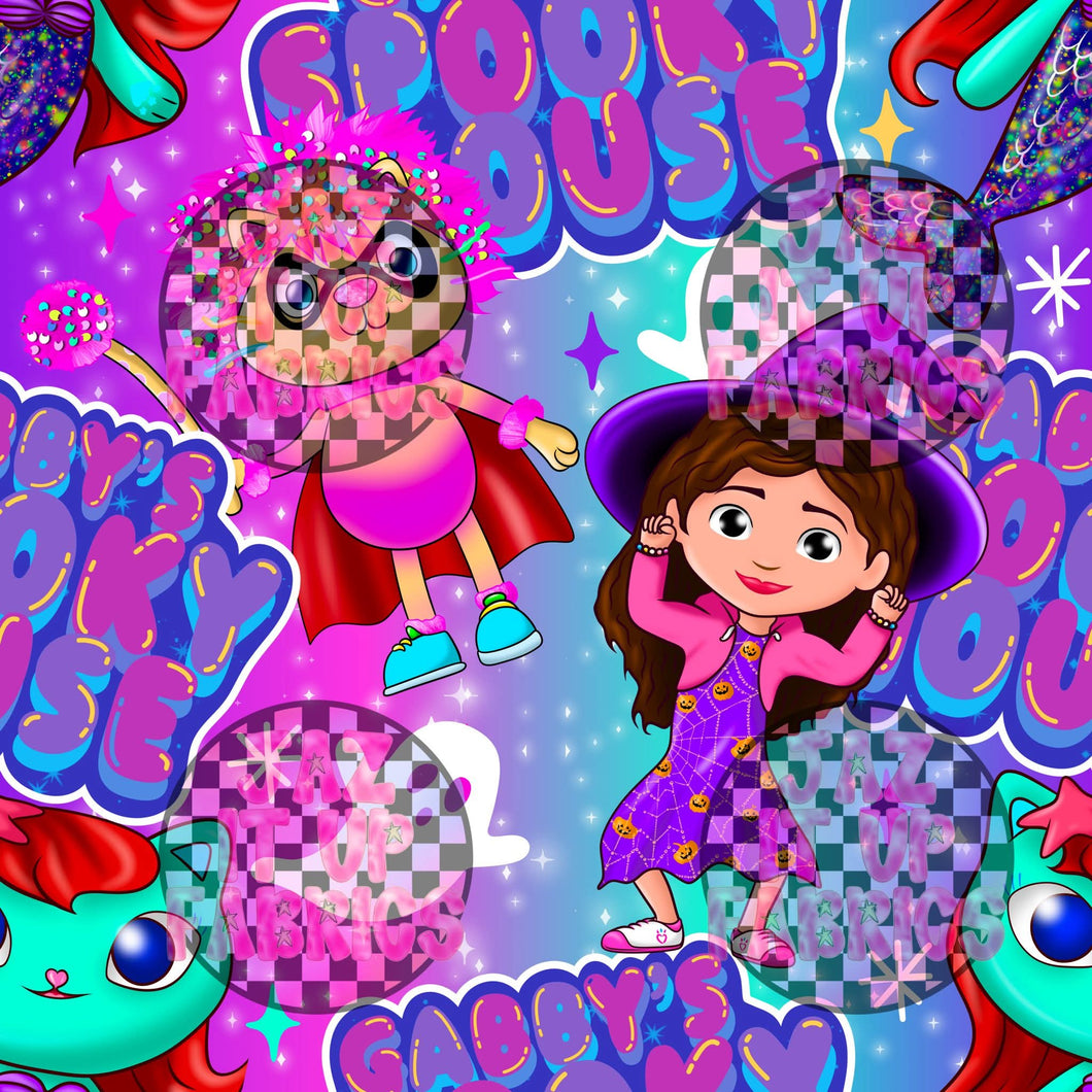 Bow/ piggie Gabby Halloween