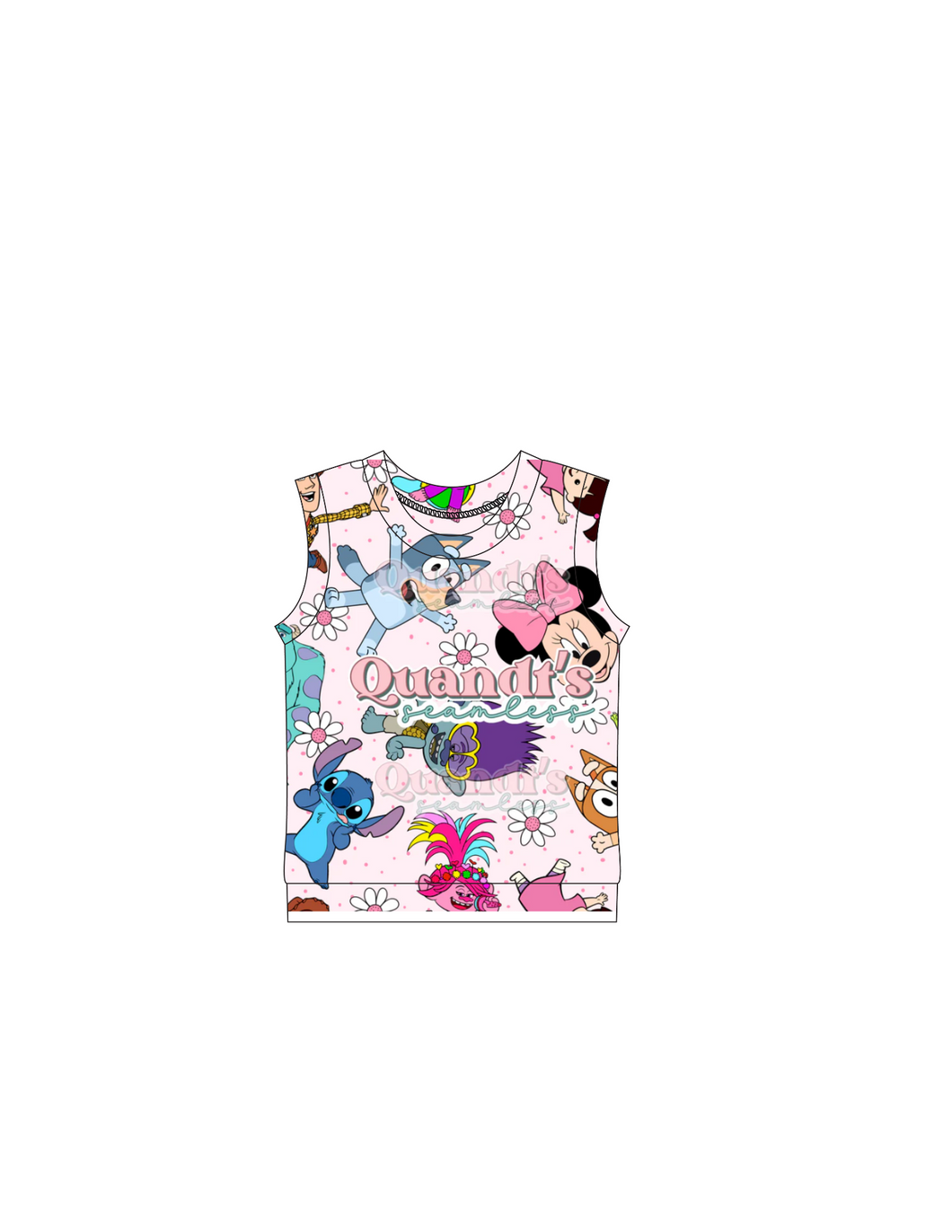 Characters tank top