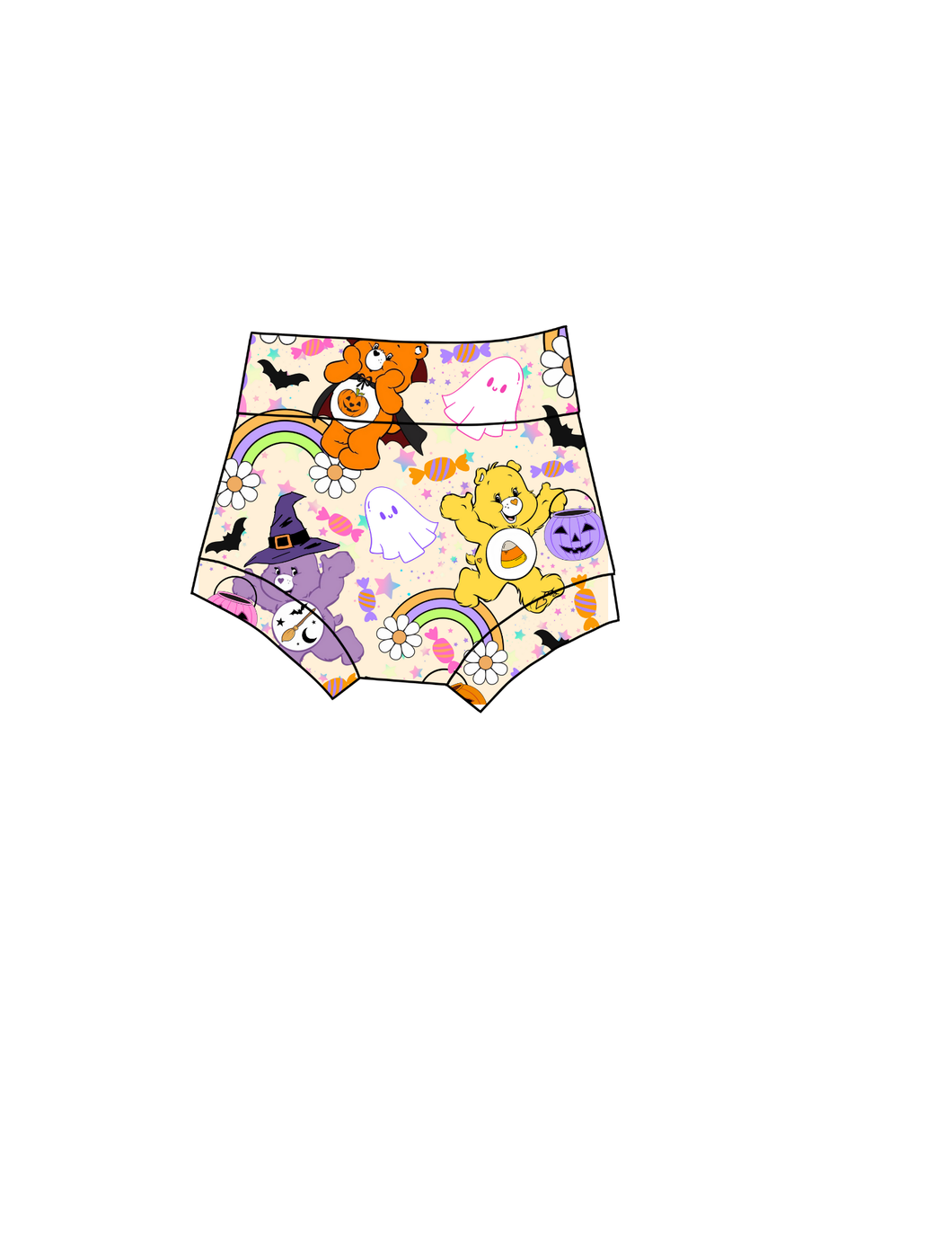 Carebear Halloween bummies