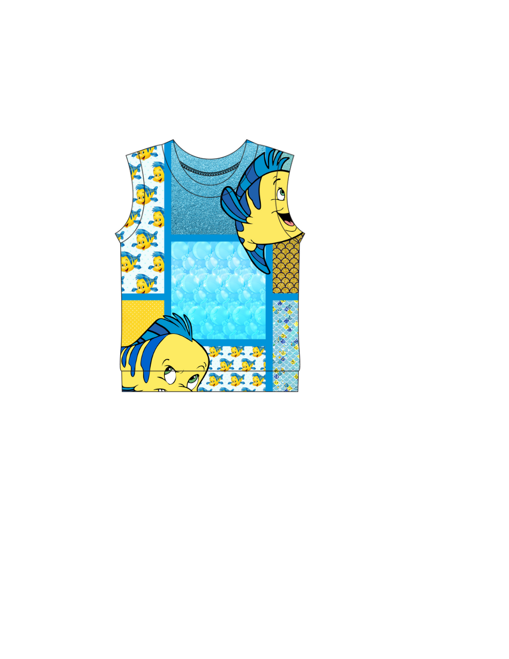Flounder tank  top