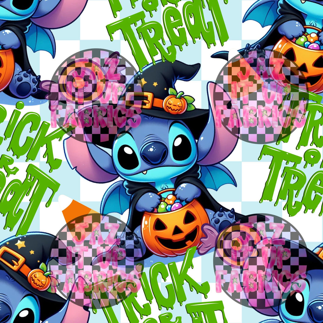 Bow/ piggie stitch Halloween