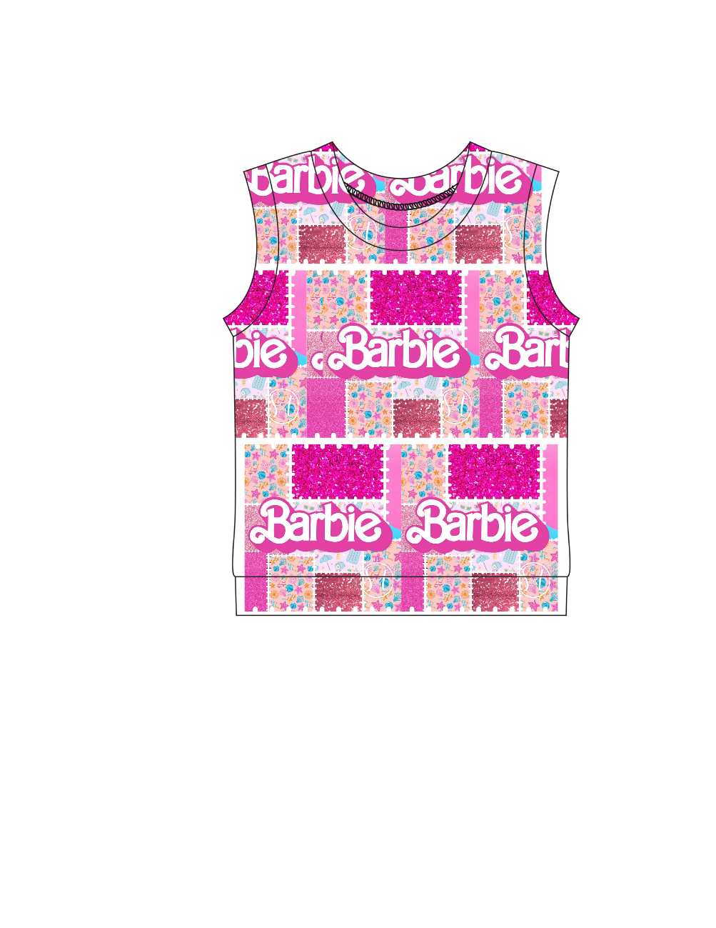 Barbie tank top