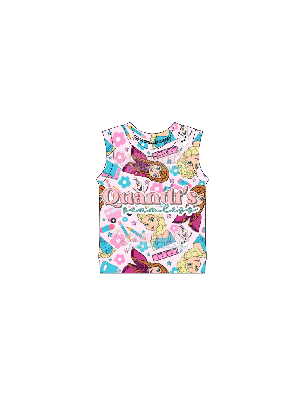 Frozen school tank top