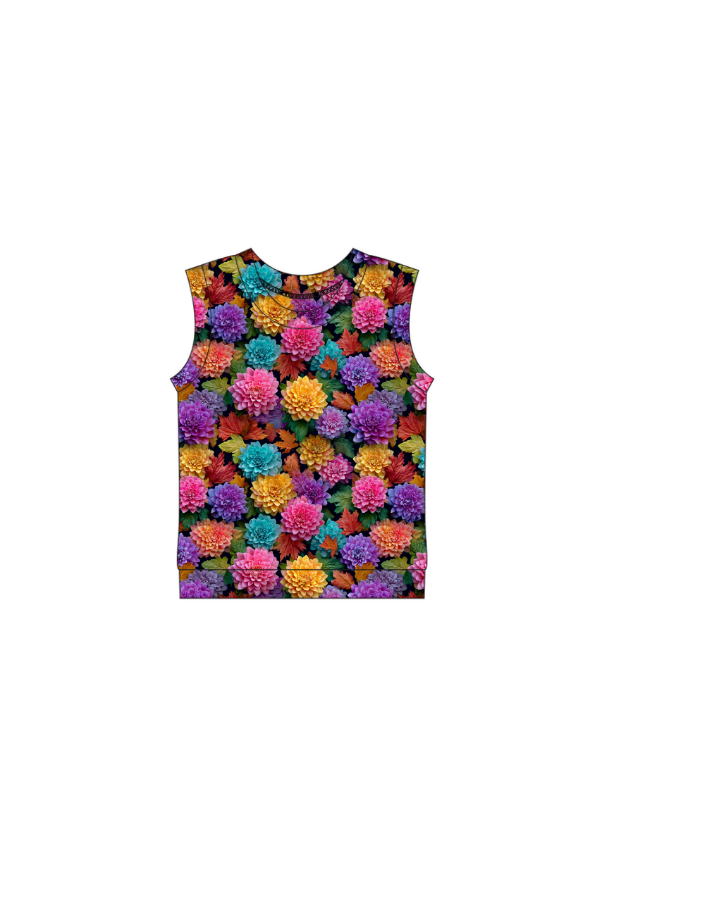 Floral tank  top