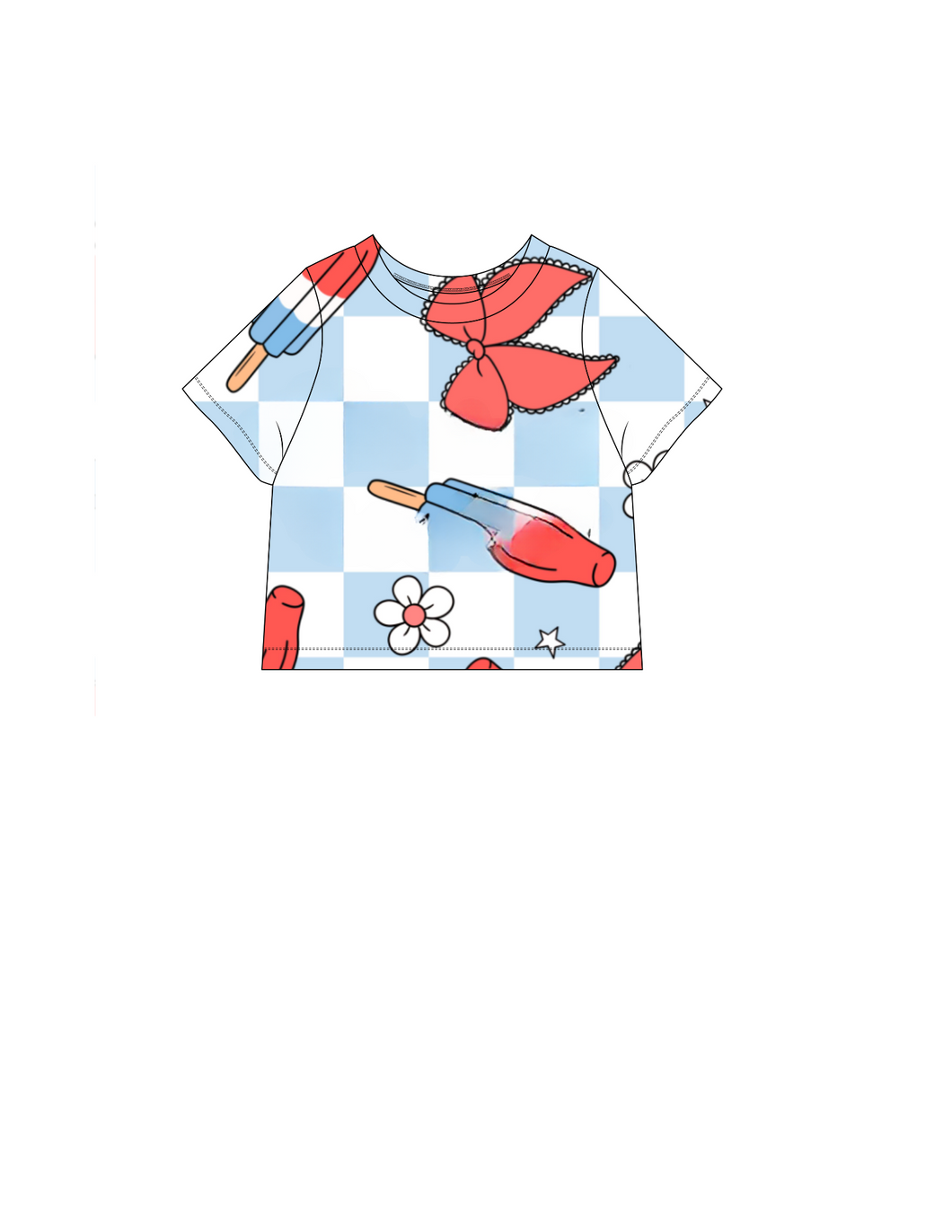 4th popsicle tee shirt